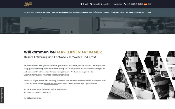 www.maschinenfrommer.de