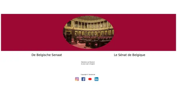 www.senate.be