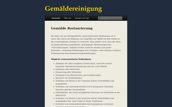 www.gemaeldereinigung.berlin