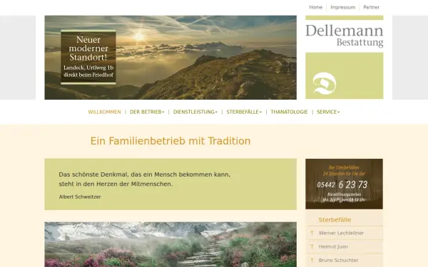 www.bestattung-dellemann.at
