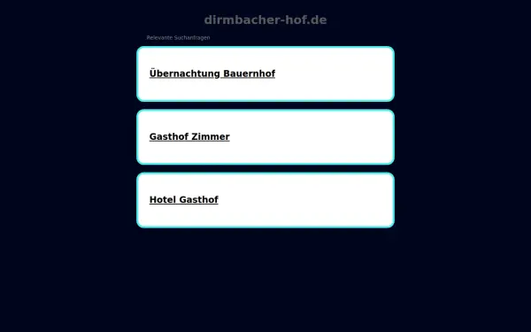 dirmbacher-hof.de