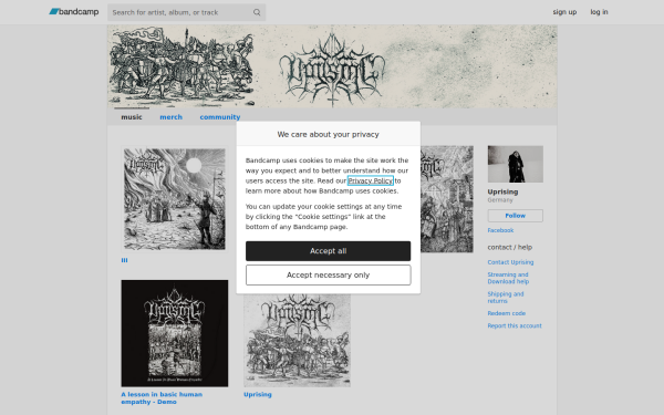 uprisingblackmetal.bandcamp.com