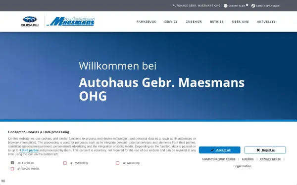 www.autohaus-maesmans.de