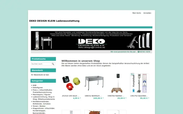 www.deko-design-klein-shop.de