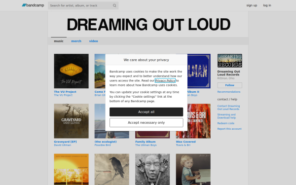 dreamingoutloudrecords.com