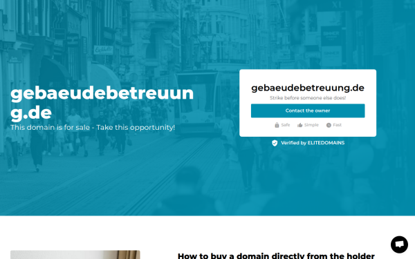 gebaeudebetreuung.de