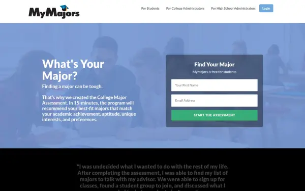www.mymajors.com