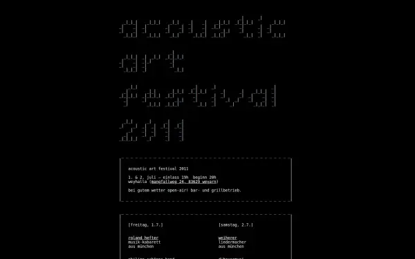 www.acoustic-art-festival.de