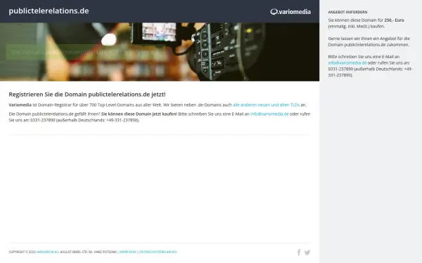 www.publictelerelations.de