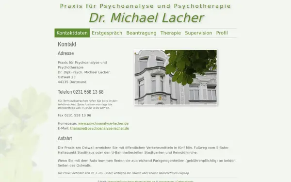 psychoanalyse-lacher.de