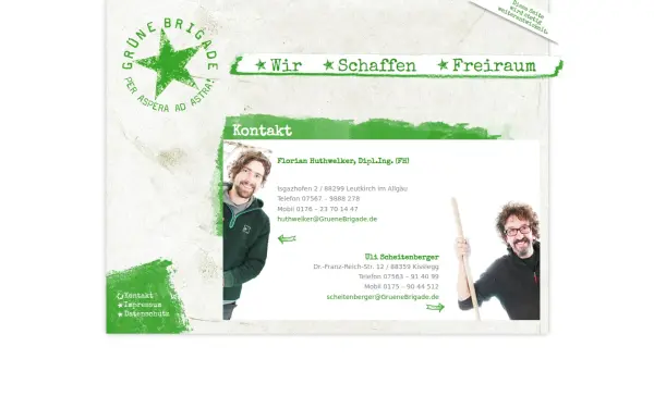 www.gruenebrigade.de