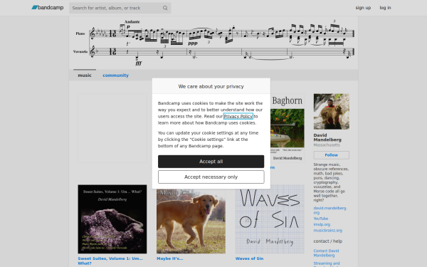davidmandelberg.bandcamp.com