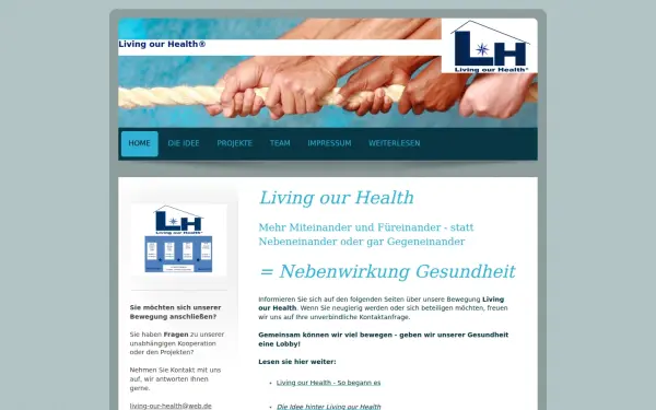 www.living-our-health.de