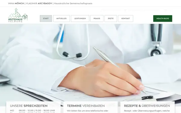 www.aerztehaus-velburg.de