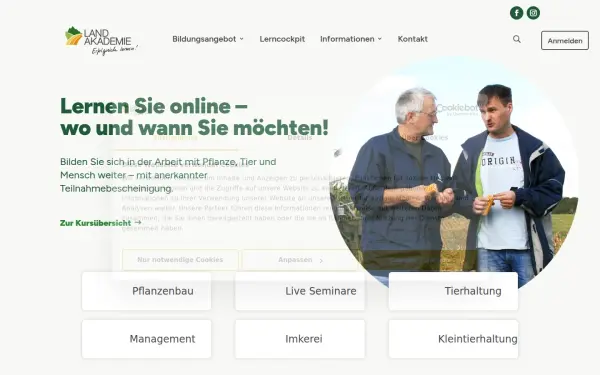 www.landakademie.de