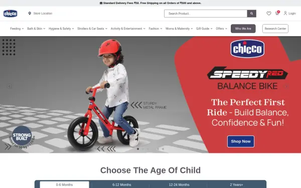 www.chicco.in
