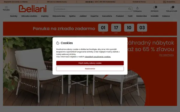 www.beliani.sk