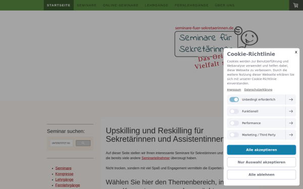 www.seminare-fuer-sekretaerinnen.de