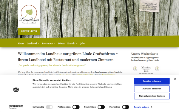www.landhaus-zur-gruenen-linde.de