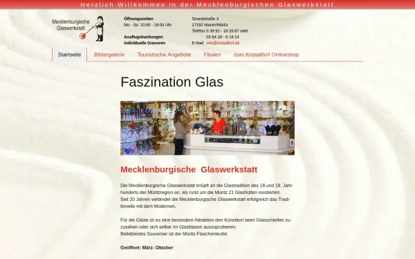 www.mecklenburgische-glaswerkstatt.de