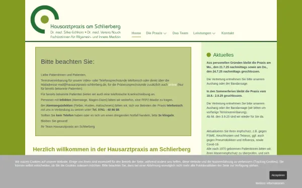 hausarztpraxis-schlierberg.de