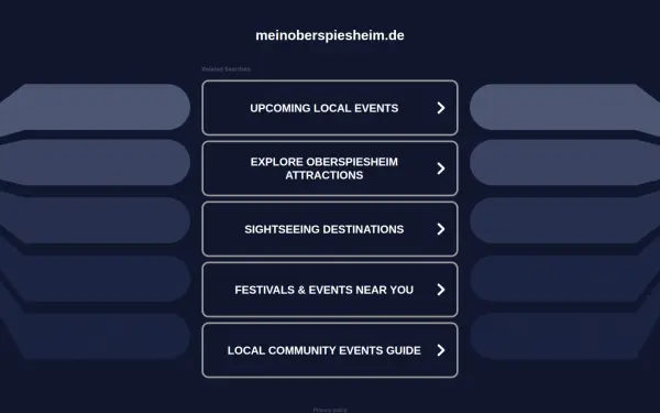 meinoberspiesheim.de