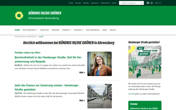 www.gruene-ahrensburg.de