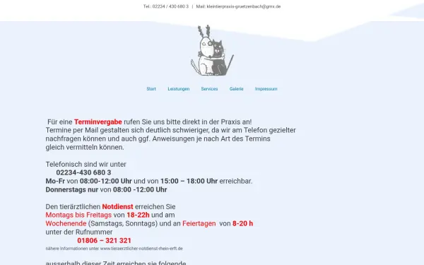tierarzt-gruetzenbach.de