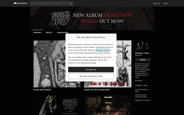 dicklesstracy.bandcamp.com