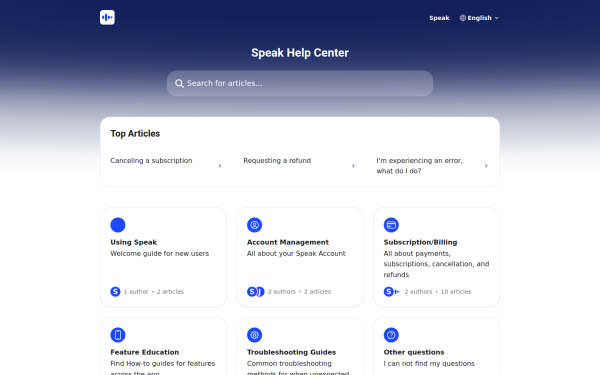 help.speak.com