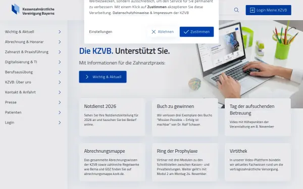 www.kzvb.de