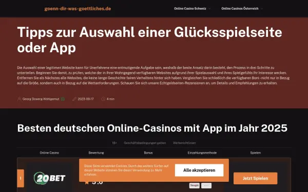 goenn-dir-was-goettliches.de