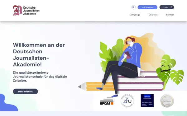 deutschejournalistenakademie.de