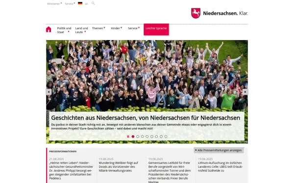www.niedersachsen.de