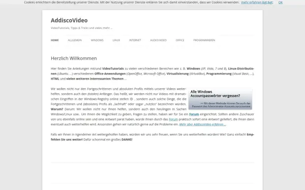 www.addiscovideo.de