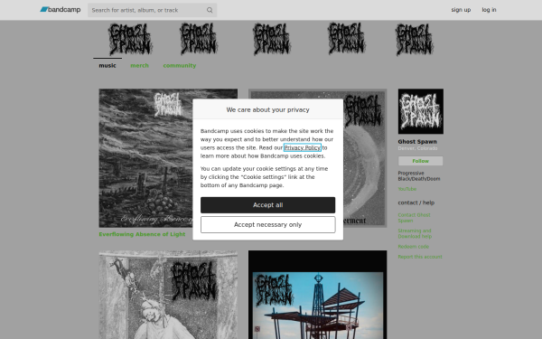 ghostspawn.bandcamp.com