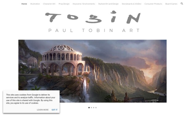www.paultobinart.com