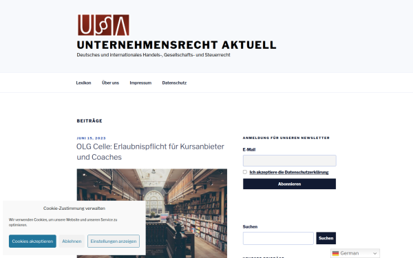 unternehmensrecht-aktuell.de