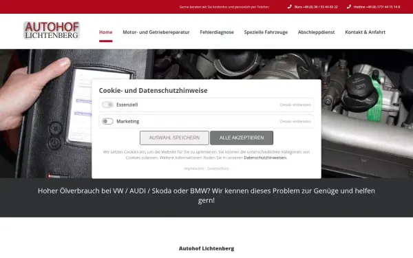 www.autohof-lichtenberg.de