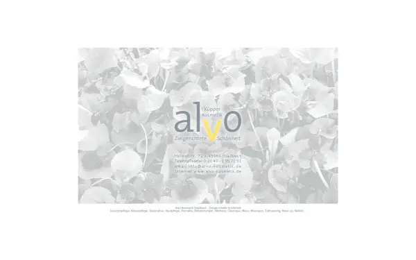 www.alvo-kosmetik.de