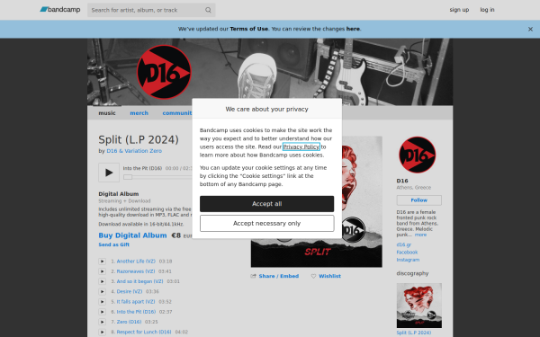 d16band.bandcamp.com