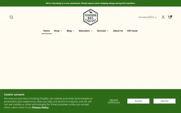 www.foxhoundbeecompany.com