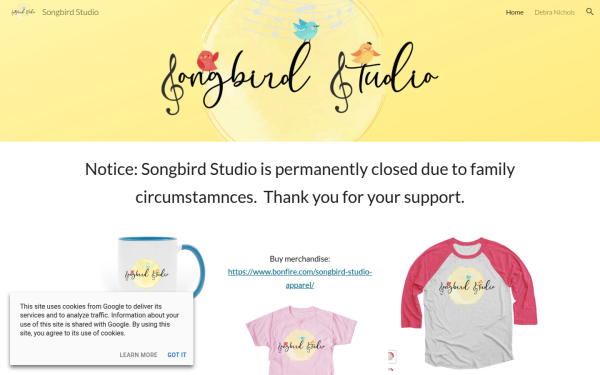www.songbirdstudio.biz