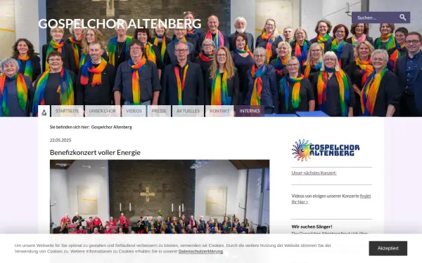 www.gospelchor-altenberg.de