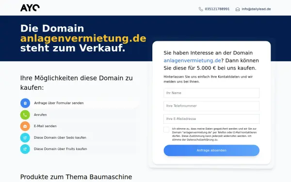 anlagenvermietung.de