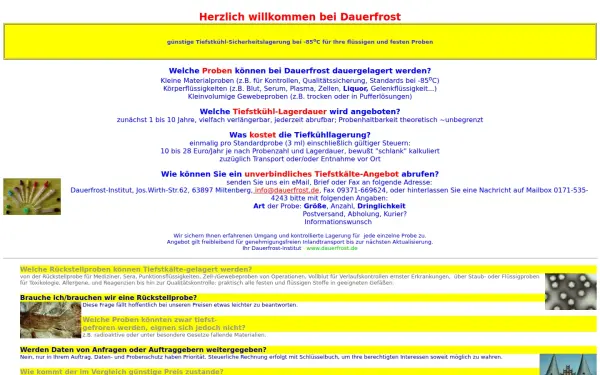 dauerfrost.de