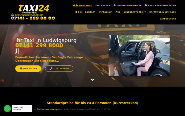 taxi-ludwigsburg.eu