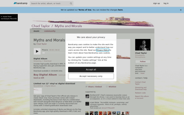 chadtaylordrums.bandcamp.com