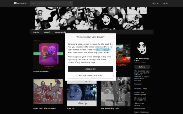 breathinglight.bandcamp.com