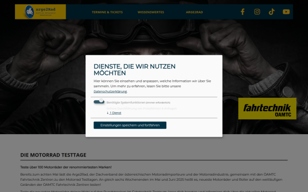motorradtesttage.at